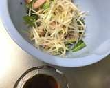 簡単！節約 もやしと青菜のさっぱり和え作り方3写真
