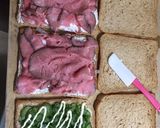 ランチお弁当にアフタヌーン風サンドイッチ作り方5写真