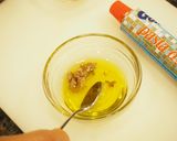 春菊おつまみサラダ、 アンチョビ風味作り方2写真