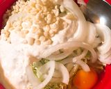ホットプレートでお好み牛すじ焼き ♪作り方5写真