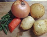 基本の肉じゃが作り方1写真