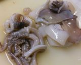 スルメイカとさといもの煮物。作り方1写真