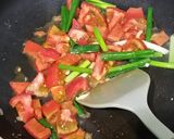 台湾家庭料理☆トマたま炒め☆炒番茄蛋作り方4写真