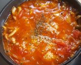 ご飯で簡単トマトリゾット作り方10写真
