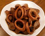 スルメイカとさといもの煮物。作り方8写真