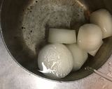柚子味噌と九条葱で食べる大根のおでん作り方2写真