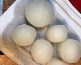 柚子味噌と九条葱で食べる大根のおでん作り方3写真