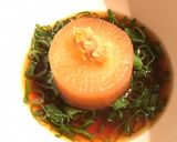 柚子味噌と九条葱で食べる大根のおでん作り方6写真
