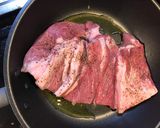 ポークステーキ リンゴのグレービーソース作り方1写真