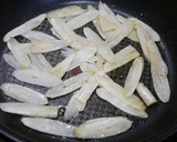 簡単！牛ごぼうのカレー花椒炒め作り方1写真
