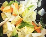 ダイエット中に！男のあんかけ野菜豆腐炒め作り方2写真