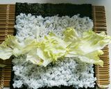 大きめ玉子のサラダ太巻普段の食材で恵方巻作り方12写真