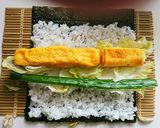 大きめ玉子のサラダ太巻普段の食材で恵方巻作り方13写真