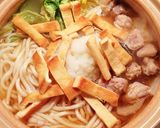 鶏南うどんおろし鍋♡ほっこりあったまる〜作り方3写真