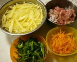 じゃが芋ピーマン豚肉のじゃがロースー作り方2写真