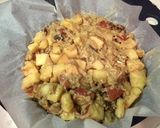 素朴なりんごとイチジク、くるみのケーキ作り方9写真