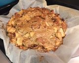 素朴なりんごとイチジク、くるみのケーキ作り方10写真