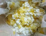 本日のおやつ だいだいのリコッタチーズ作り方7写真