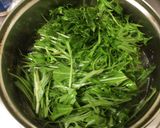 ブリと水菜のあったか鍋作り方3写真