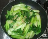 チンゲン菜の小エビ炒め♪簡単野菜炒め作り方8写真
