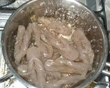 牛肉とごぼうとこんにゃくの白ゴマ味噌煮作り方4写真
