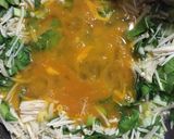えのきとたまごと青梗菜の和風炒め♫作り方3写真