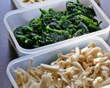 時短でできるほうれん草のお味噌汁作り方4写真