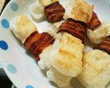 揚げ焼きもちベーコン作り方5写真