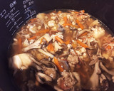 舞茸と鳥ひき肉の簡単炊き込みご飯作り方3写真