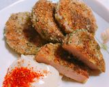 ベビーハムの＊パン粉焼き作り方6写真