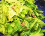 簡単お家バル*アンチョビ風味蒸しキャベツ作り方3写真
