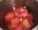 冬のご馳走＊圧力鍋任せの簡単テールスープ作り方1写真