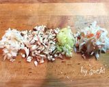 絶品！かに玉あんかけごはん（天津飯）♡作り方1写真