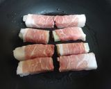 10分で完成！照り焼き味♪お餅の豚肉巻き作り方4写真