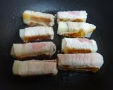 10分で完成！照り焼き味♪お餅の豚肉巻き作り方5写真
