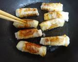 10分で完成！照り焼き味♪お餅の豚肉巻き作り方6写真