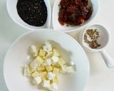 プチ✿フィセル　イカ墨作り方1写真