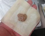 ワンタンスープ用の豚挽肉ヒラヒラワンタン作り方3写真