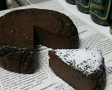 バター無し♪木綿豆腐で濃厚チョコケーキ。作り方10写真