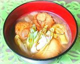 温活☆餅豆腐ロール白菜&茸の鶏塩麹鍋♪作り方10写真
