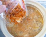 簡単スタミナ満点もち入りスンドゥブ風チゲ作り方2写真