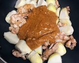 皮むき簡単♬里芋と豚肉のごま味噌炒め☆作り方8写真