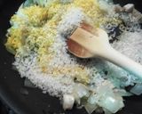魚介と鶏の味噌パエリヤ作り方5写真