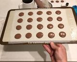 初心者トライ✤チョコマカロン パリジャン作り方26写真