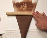 初心者トライ✤チョコマカロン パリジャン作り方29写真