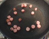 【1人前】キムチ炒飯 ソーセージver作り方1写真