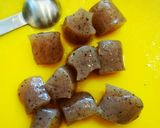 定番おせち♪お煮しめ(炒り鶏)作り方1写真