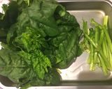 甘〜い冬の味覚♡ちぢみほうれん草作り方3写真