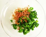 菜の花と小海老のご飯作り方4写真