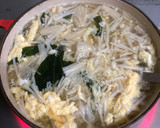 卵とえのきのスープ♡作り方5写真
